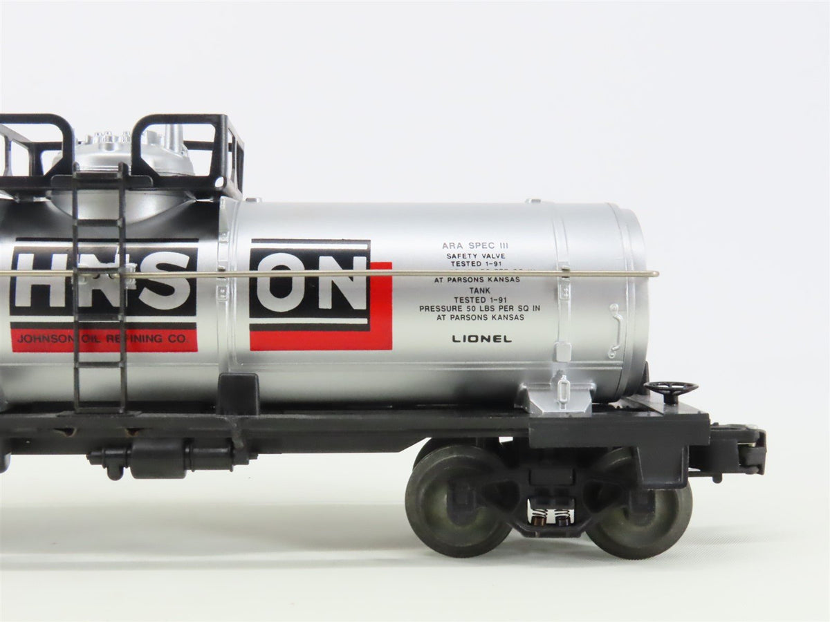 O Gauge 3-Rail Lionel 6-19602 JORX Johnson Oil Single Dome Tank Car #19602