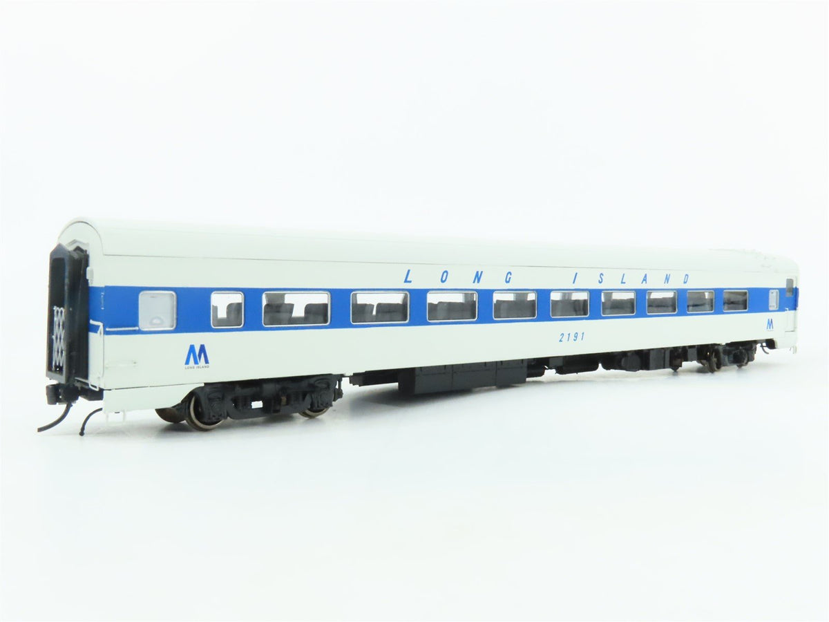 HO Scale Rapido 100352 LIRR Long Island MTA LW Voiture Coach Passenger Car #2191