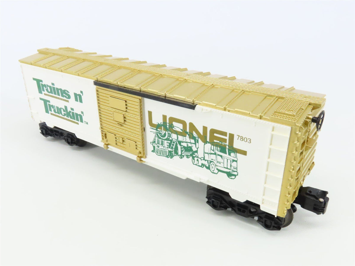 O Gauge 3-Rail Lionel 6-7803 Trains n&#39; Truckin&#39; Single Door Box Car #7803