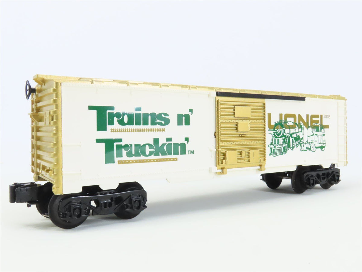 O Gauge 3-Rail Lionel 6-7803 Trains n&#39; Truckin&#39; Single Door Box Car #7803