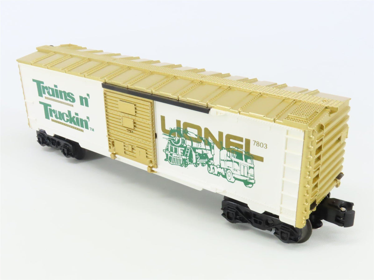 O Gauge 3-Rail Lionel 6-7803 Trains n&#39; Truckin&#39; Single Door Box Car #7803