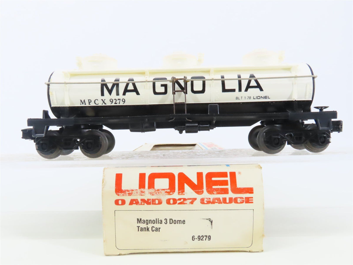 O Gauge 3-Rail Lionel 6-9279 MPCX Magnolia Triple Dome Tank Car #9279
