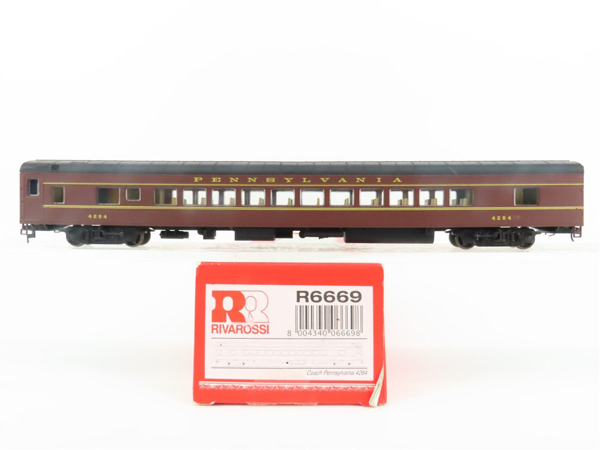 HO Scale Rivarossi R6669 PRR Pennsylvania Coach Passenger Car #4264