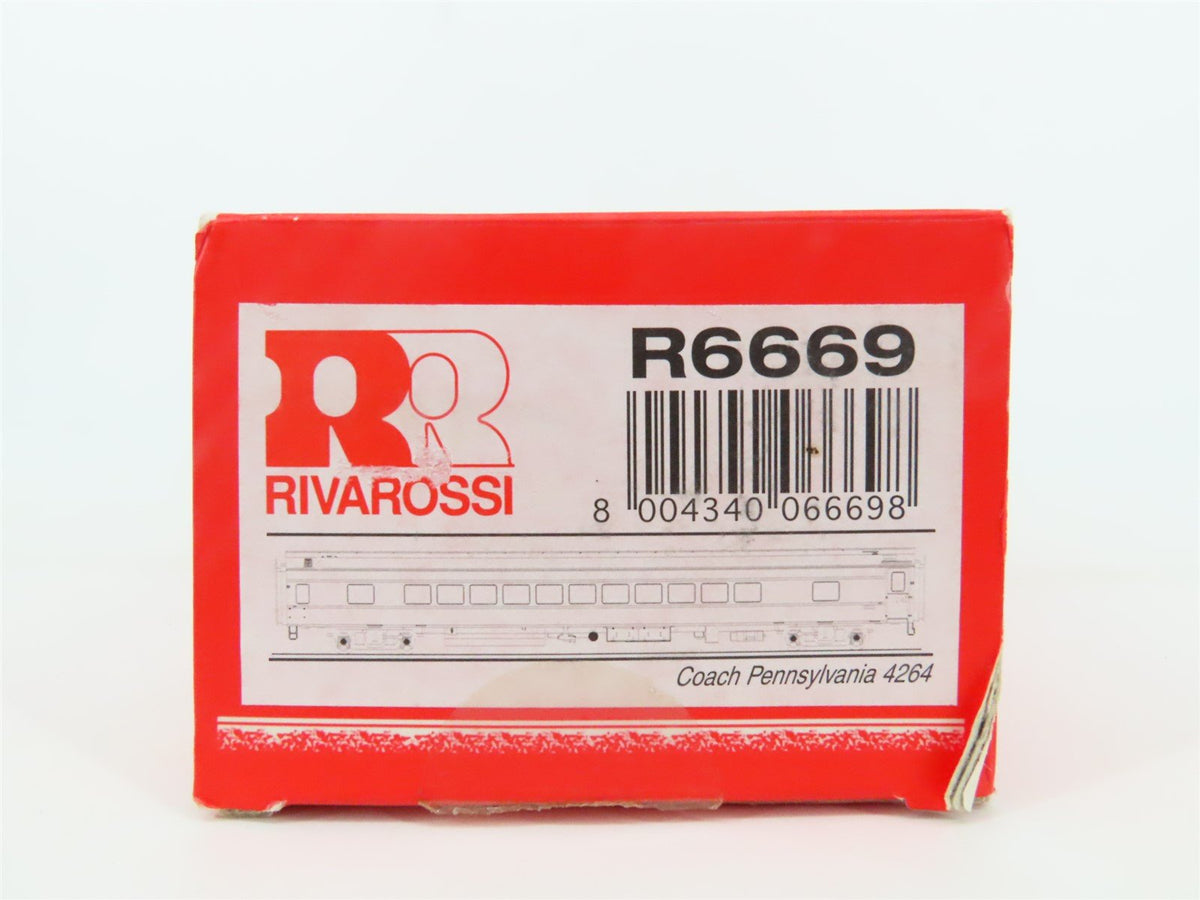 HO Scale Rivarossi R6669 PRR Pennsylvania Coach Passenger Car #4264