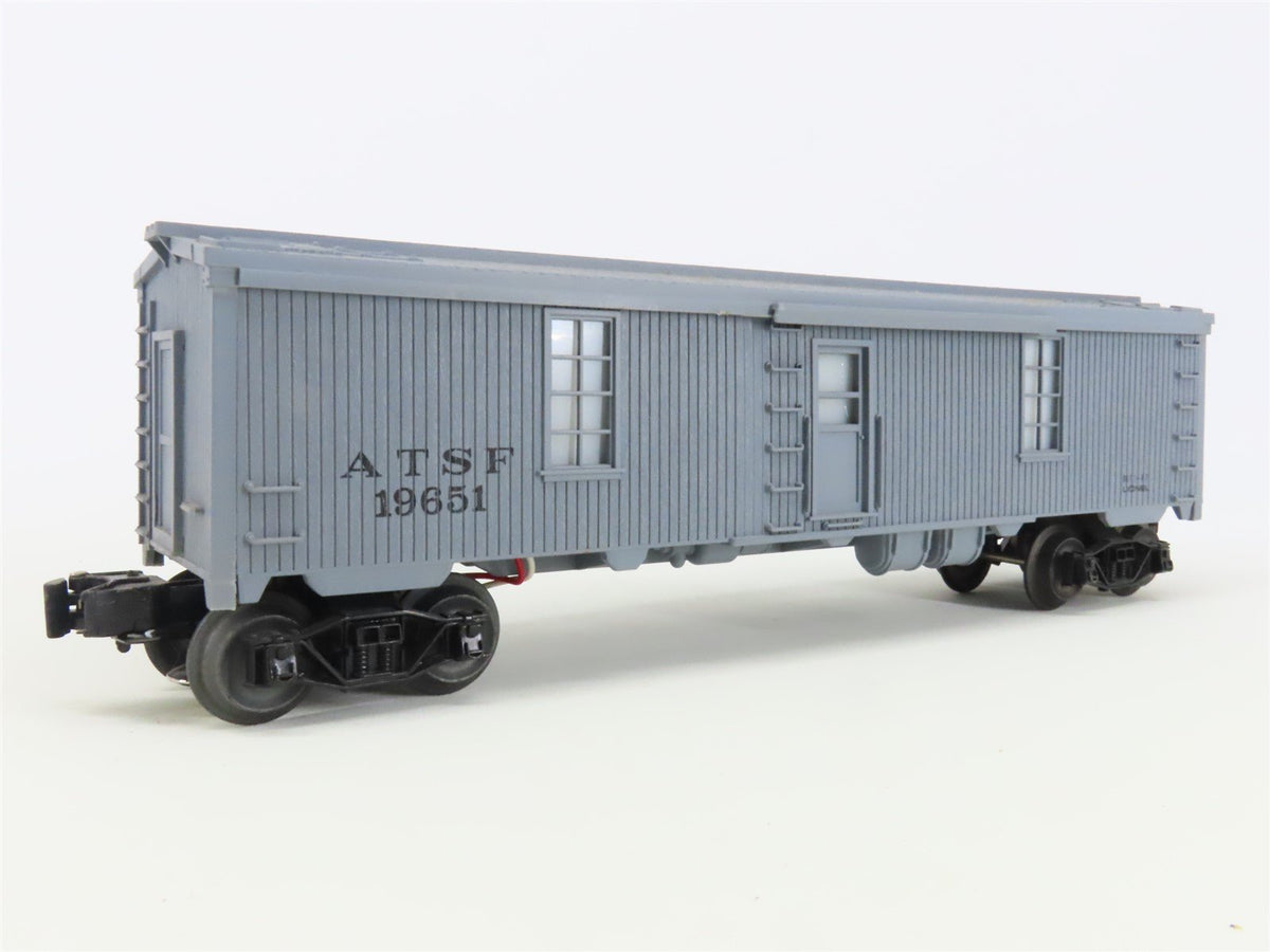 O Gauge 3-Rail Lionel 6-19651 ATSF Santa Fe Railroad Tool Car #5739 Lighted