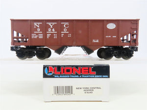 O Gauge 3-Rail Lionel 6-9240 NYC New York Central 2-Bay Open Hopper #9240