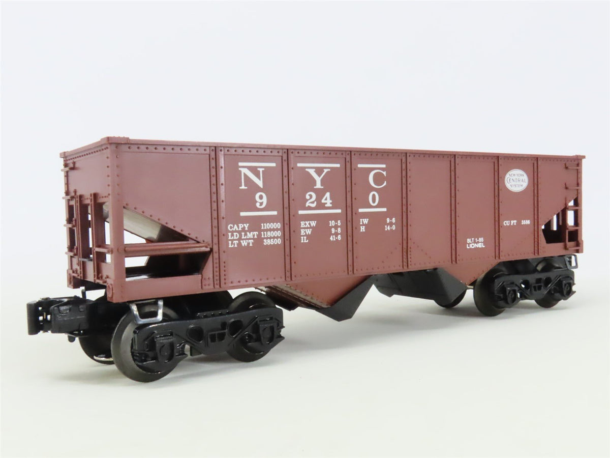 O Gauge 3-Rail Lionel 6-9240 NYC New York Central 2-Bay Open Hopper #9240