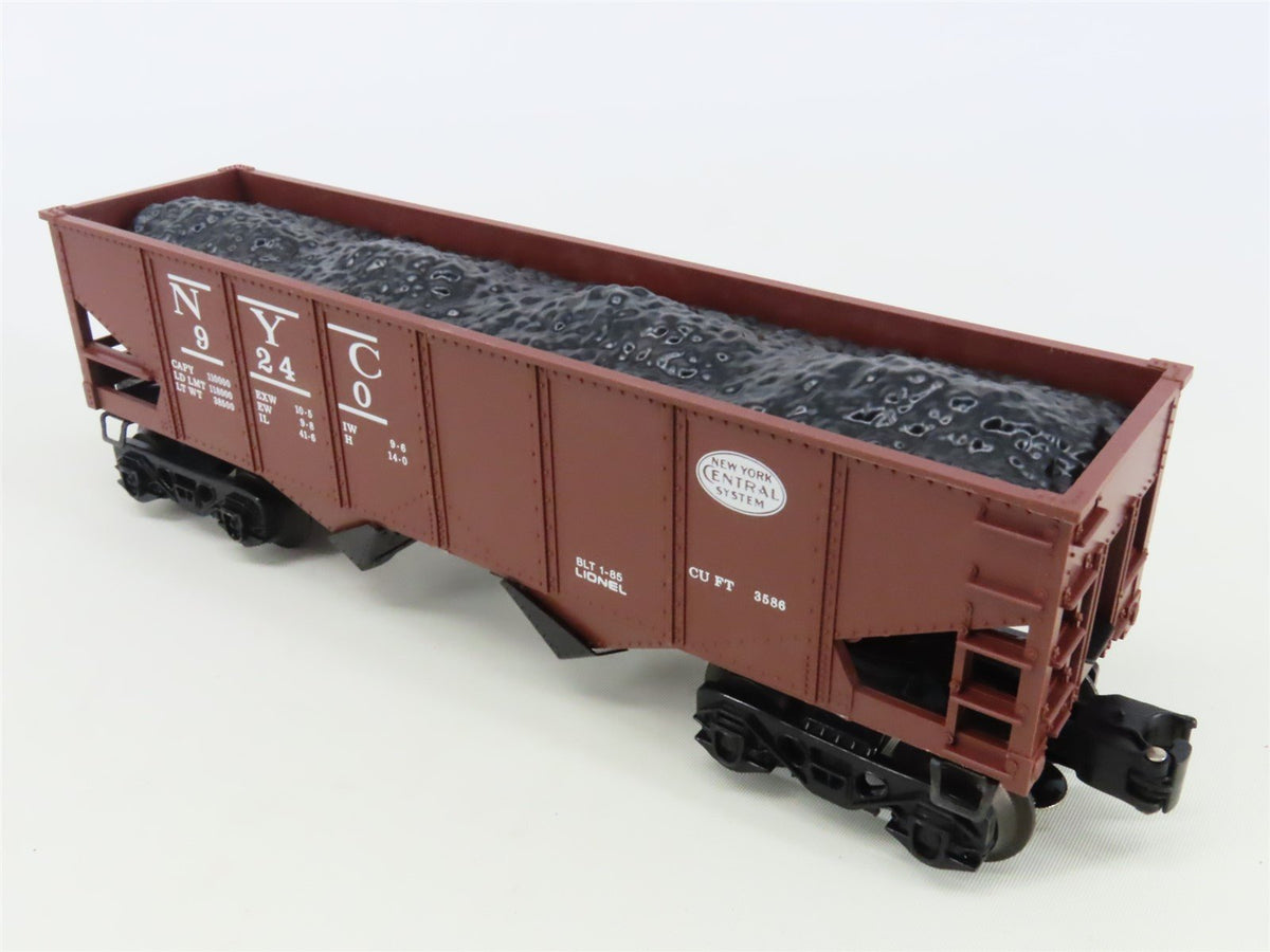 O Gauge 3-Rail Lionel 6-9240 NYC New York Central 2-Bay Open Hopper #9240