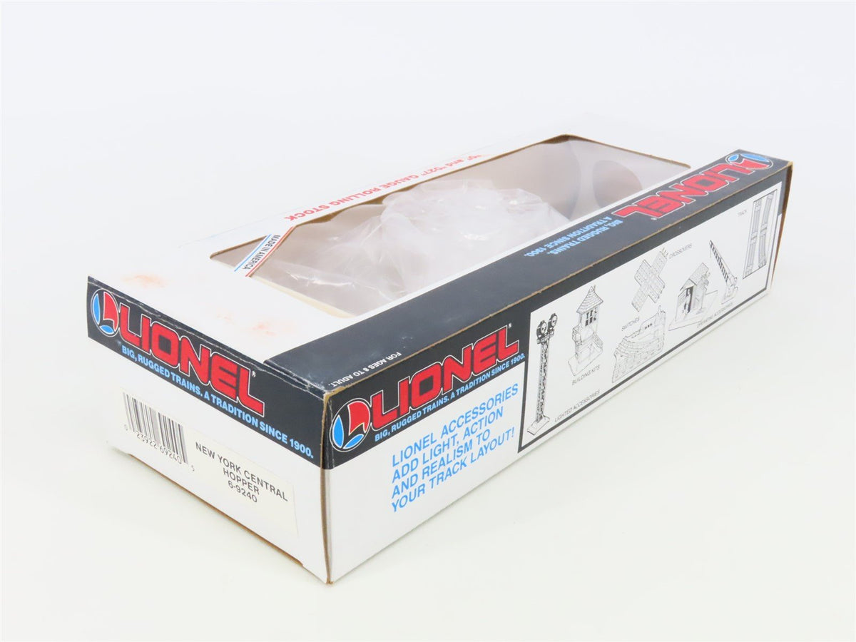O Gauge 3-Rail Lionel 6-9240 NYC New York Central 2-Bay Open Hopper #9240