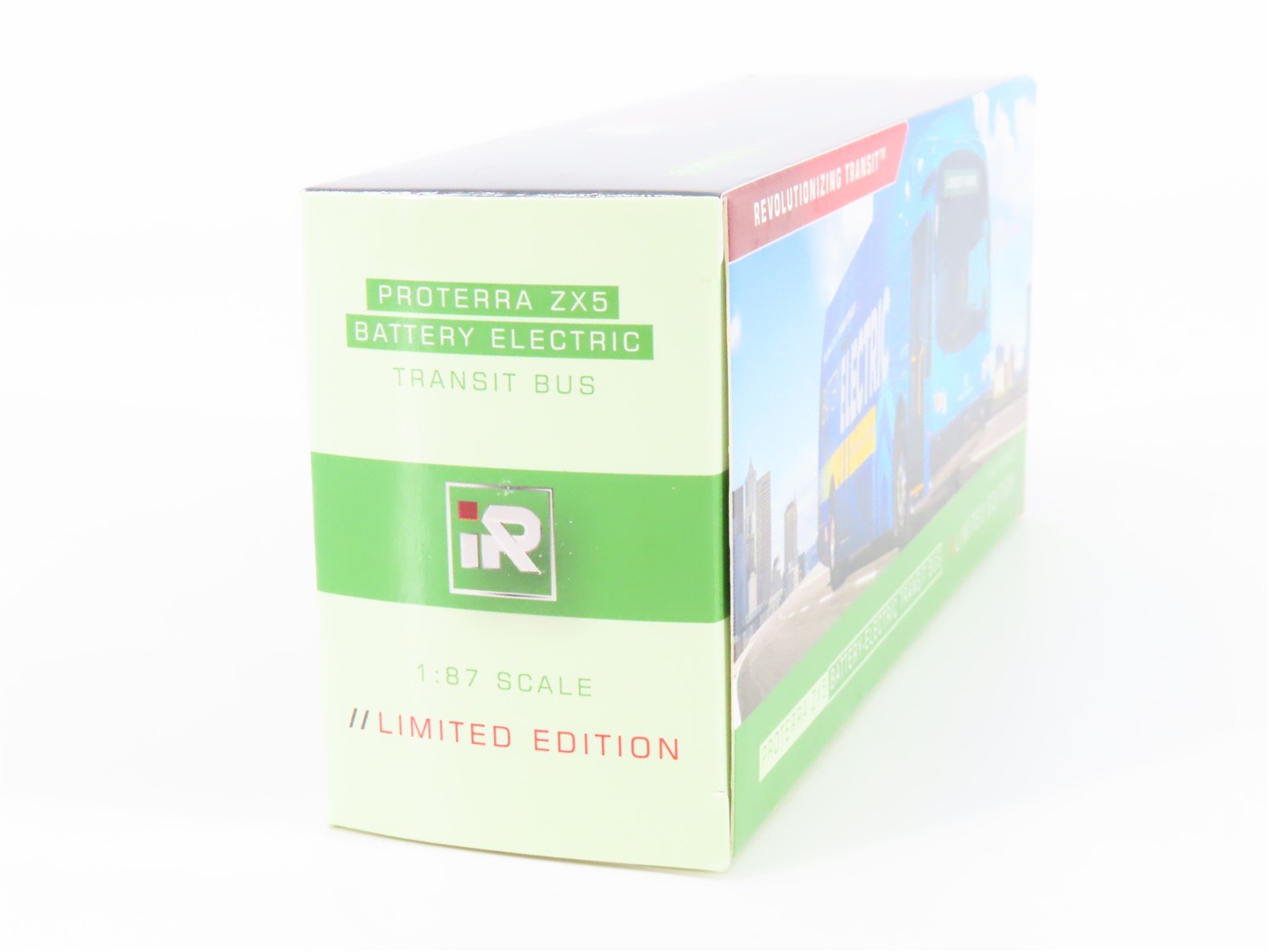 1:87 Iconic Replicas 87-0295 Diecast Lincoln Line Proterra Electric Transit Bus