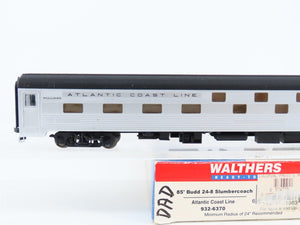 HO Scale Walthers 932-6370 ACL 85' Budd 24-8 Slumbercoach Passenger