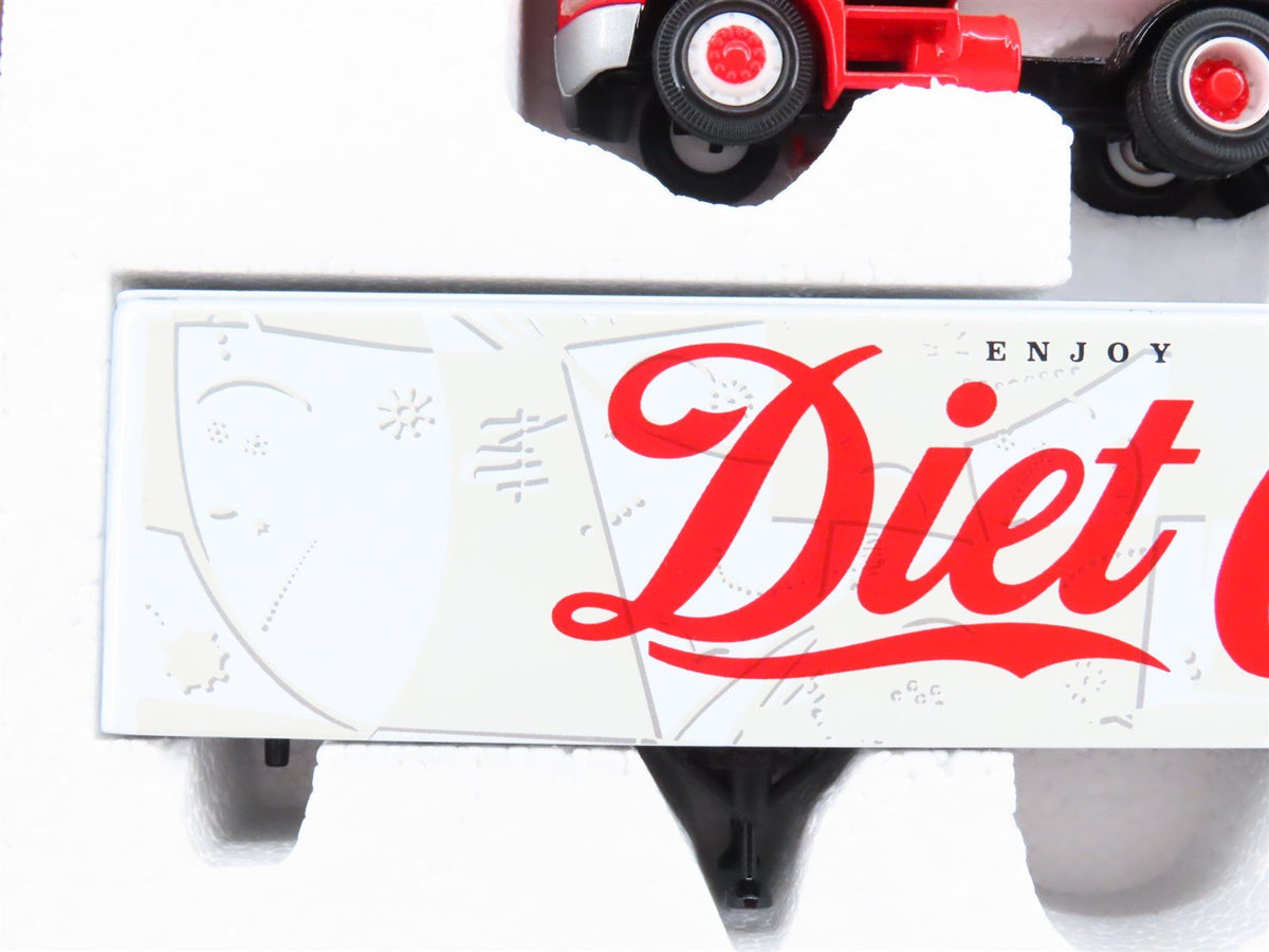 1:64 Scale PEM C71502 Die-Cast Diet Coke Semi Tractor &amp; Trailer