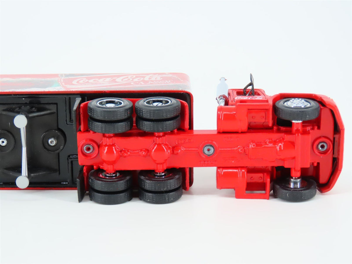 1:64 Scale PEM C71501 Die-Cast Coca Cola Semi Tractor &amp; Trailer
