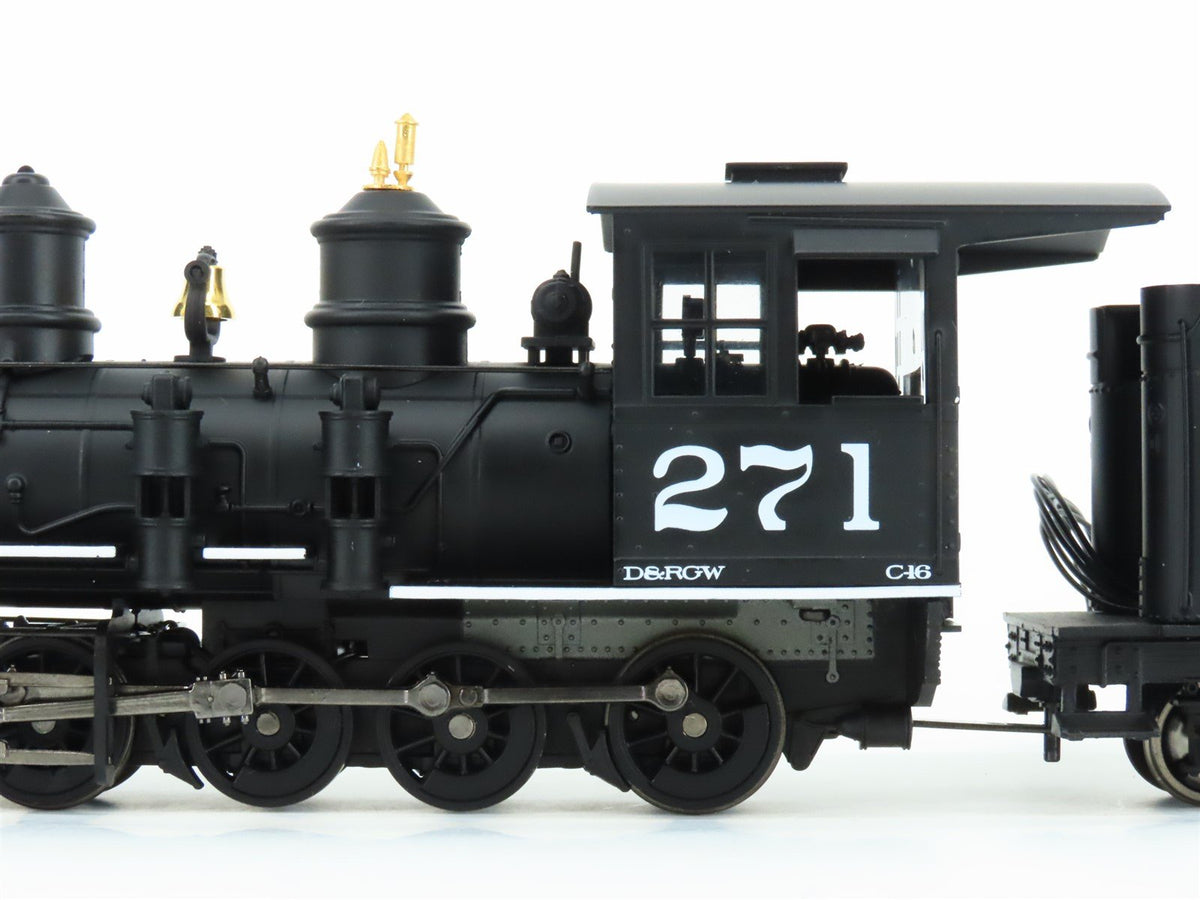 On30 Broadway Limited BLI Powerhouse 902 D&amp;RGW 2-8-0 Steam #271 w/ DCC &amp; Sound