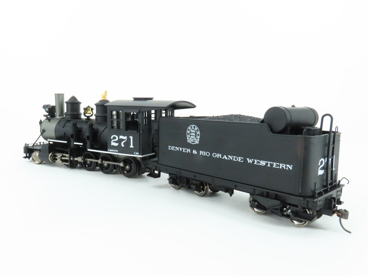 On30 Broadway Limited BLI Powerhouse 902 D&amp;RGW 2-8-0 Steam #271 w/ DCC &amp; Sound