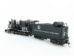 On30 Broadway Limited BLI Powerhouse 902 D&RGW 2-8-0 Steam #271 w/ DCC & Sound