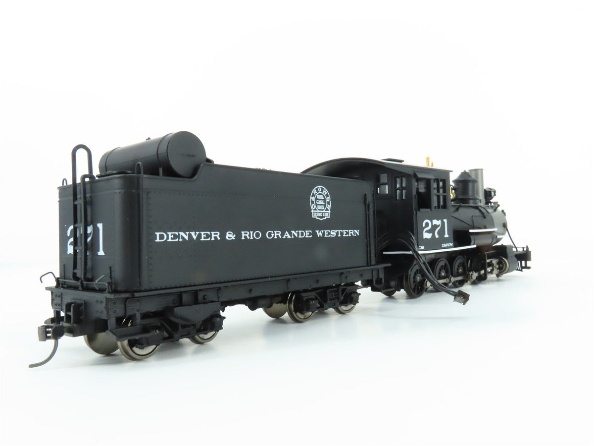 On30 Broadway Limited BLI Powerhouse 902 D&amp;RGW 2-8-0 Steam #271 w/ DCC &amp; Sound