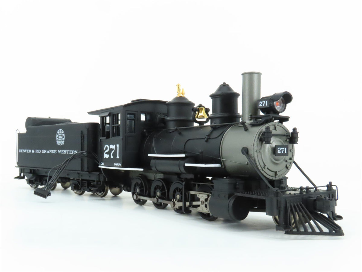 On30 Broadway Limited BLI Powerhouse 902 D&amp;RGW 2-8-0 Steam #271 w/ DCC &amp; Sound