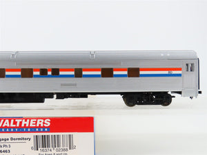 HO Walthers 932-6463 AMTK Amtrak Ph 3 85' Budd Baggage Dormitory Passenger Car