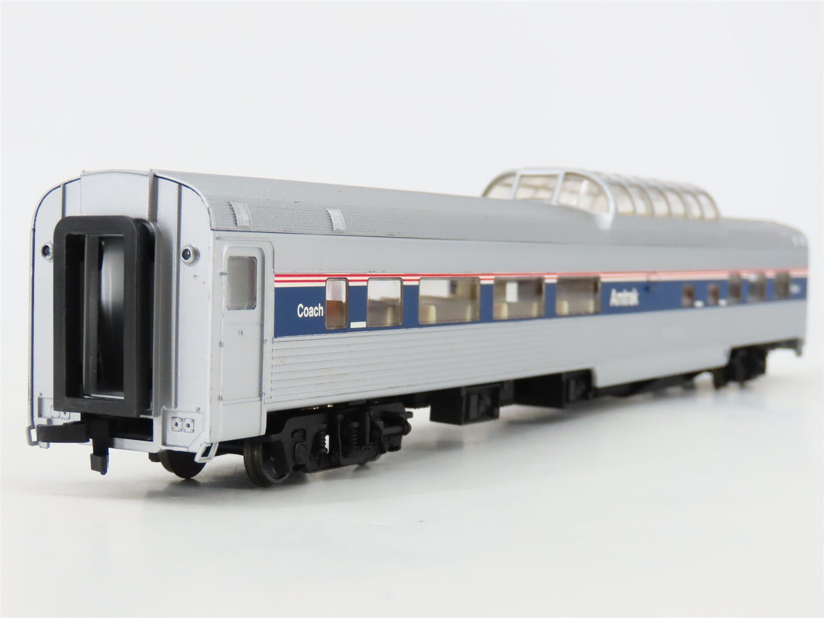 HO Scale Walthers 932-6484 AMTK Amtrak Ph 4 85&#39; Budd Dome Coach Passenger Car