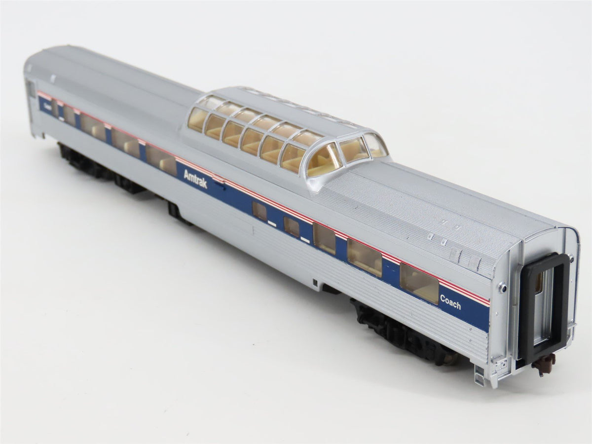 HO Scale Walthers 932-6484 AMTK Amtrak Ph 4 85&#39; Budd Dome Coach Passenger Car