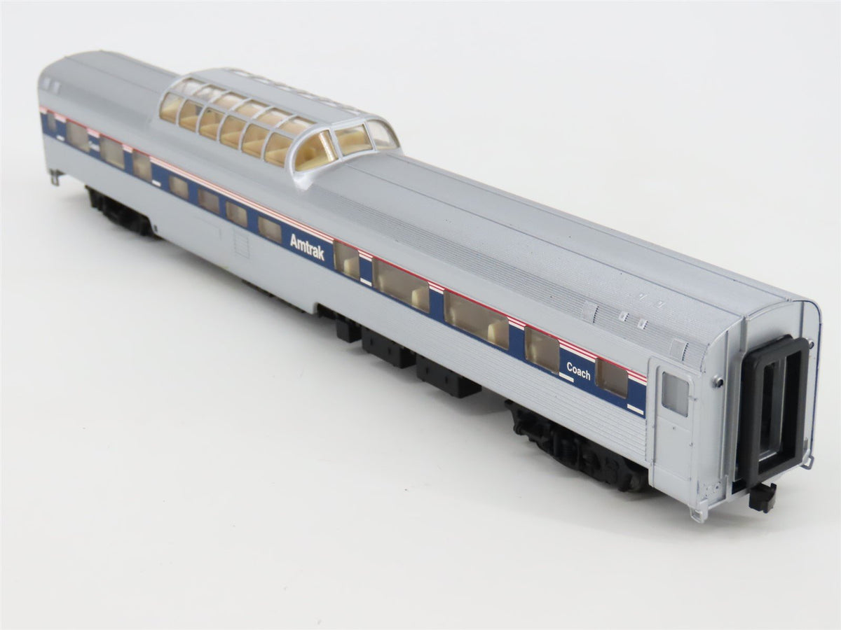 HO Scale Walthers 932-6484 AMTK Amtrak Ph 4 85&#39; Budd Dome Coach Passenger Car