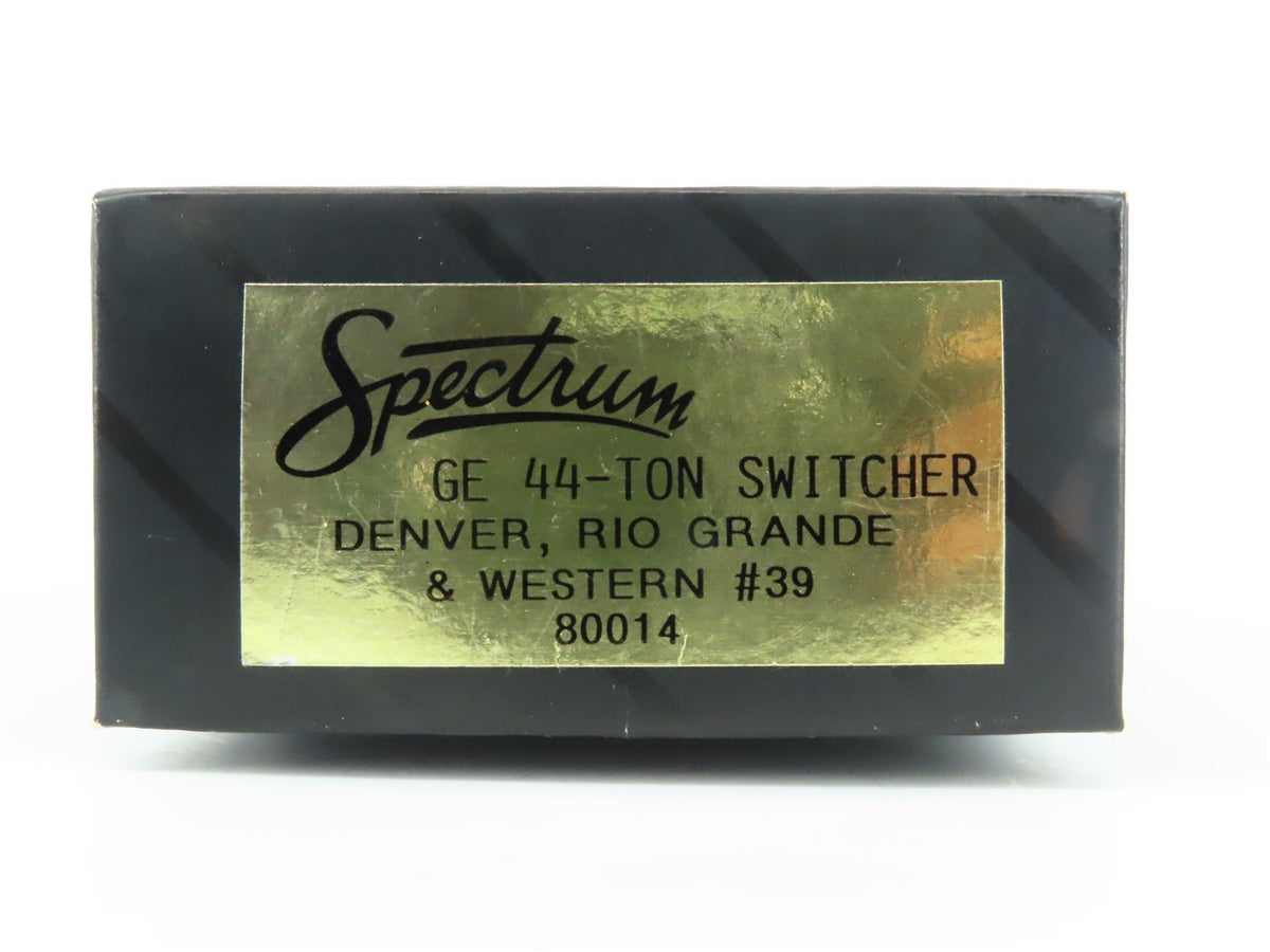 HO Scale Bachmann Spectrum 80014 D&amp;RGW Rio Grande GE 44-Ton Diesel Switcher #39