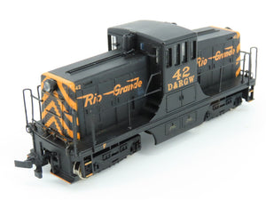 HO Scale Bachmann Spectrum 80015 D&RGW Rio Grande GE 44-Ton Diesel Switcher #42