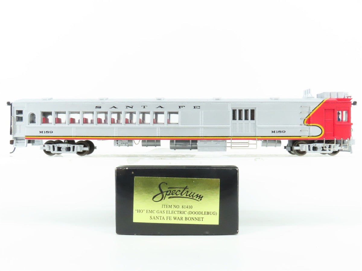 HO Bachmann Spectrum 81410 ATSF &quot;Warbonnet&quot; EMC Gas Electric Doodlebug #M189
