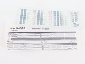 HO Scale Walthers 932-6091 AMTK Amtrak Viewliner Sleeper Passenger