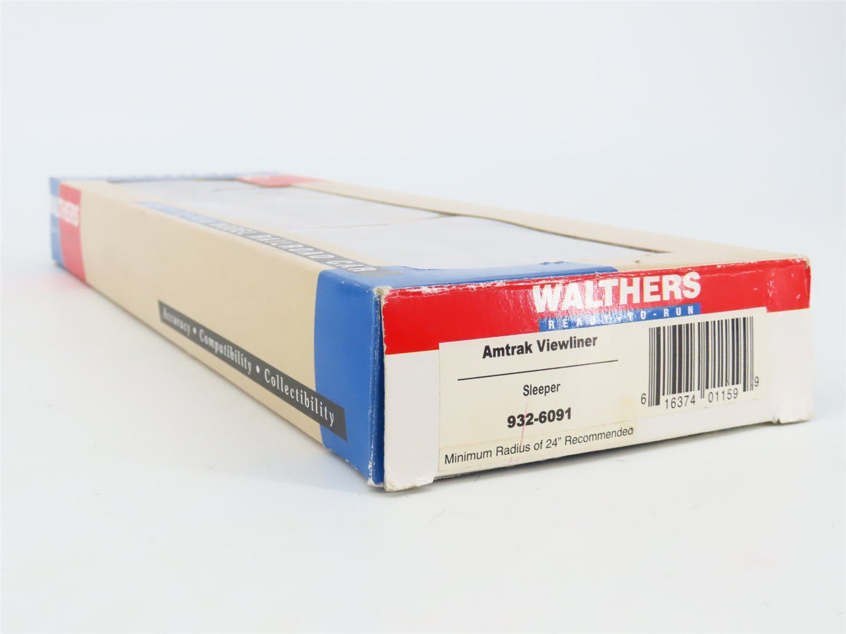 HO Scale Walthers 932-6091 AMTK Amtrak Viewliner Sleeper Passenger