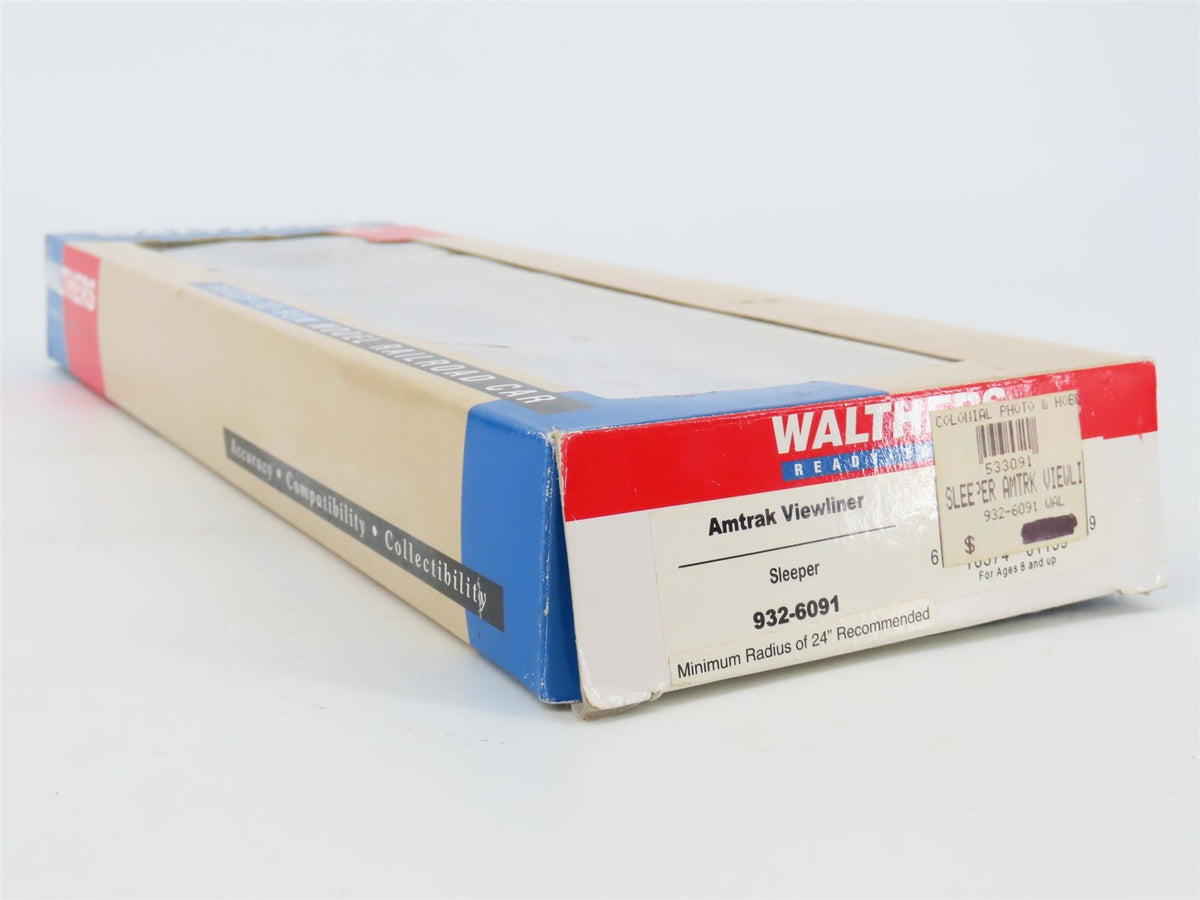 HO Scale Walthers 932-6091 AMTK Amtrak Viewliner Sleeper Passenger