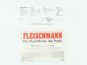 HO Scale Fleischmann 4155 DB Deutsche Bundesbahn 0-4-0 BR 55 Steam #4455