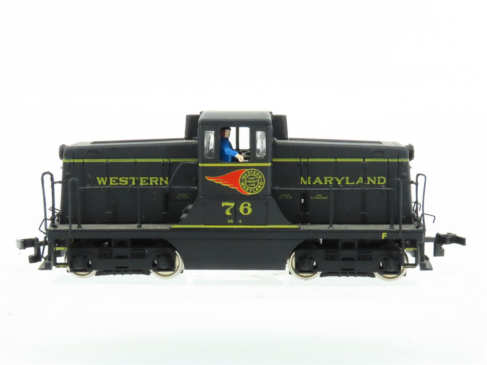 HO Scale Bachmann WM Western Maryland GE 44-Tonner Diesel Locomotive #76