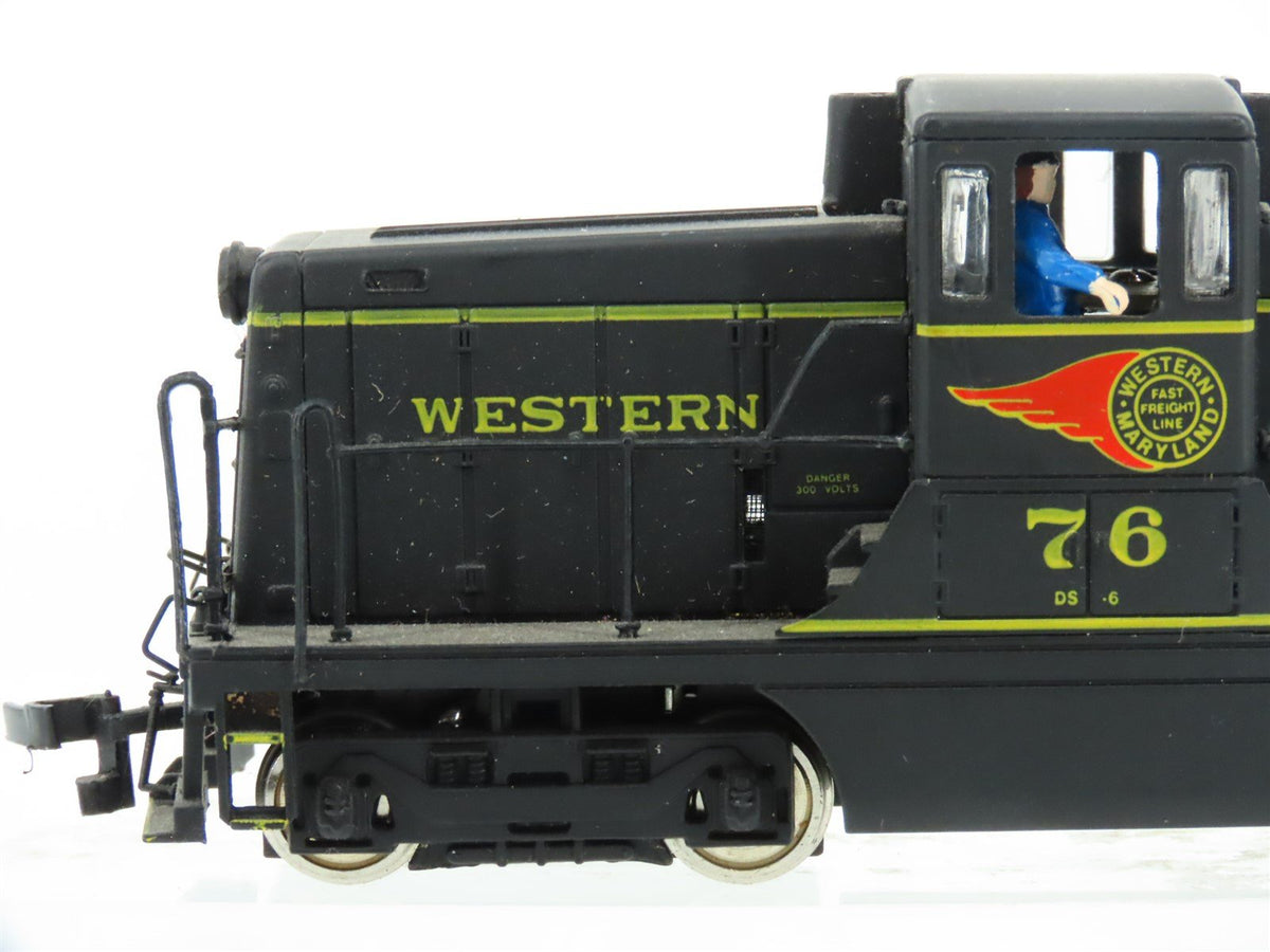 HO Scale Bachmann WM Western Maryland GE 44-Tonner Diesel Locomotive #76