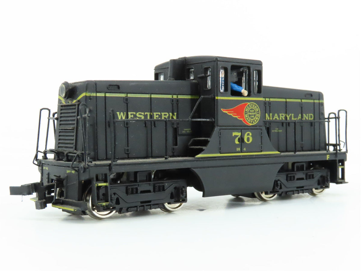 HO Scale Bachmann WM Western Maryland GE 44-Tonner Diesel Locomotive #76
