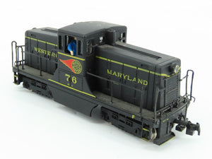 HO Scale Bachmann WM Western Maryland GE 44-Tonner Diesel Locomotive #76