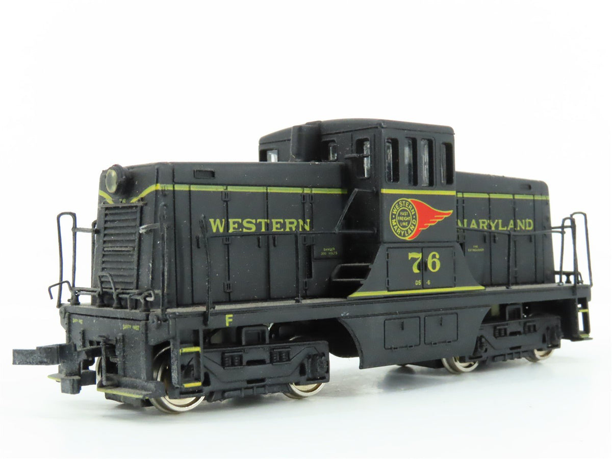 HO Scale Bachmann WM Western Maryland GE 44-Tonner Diesel Locomotive #76