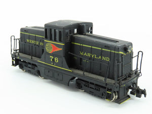 HO Scale Bachmann WM Western Maryland GE 44-Tonner Diesel Locomotive #76