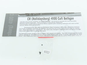 HO Scaletrains Rivet Counter SXT32461 CR Conrail Bethgon Gondola #507642