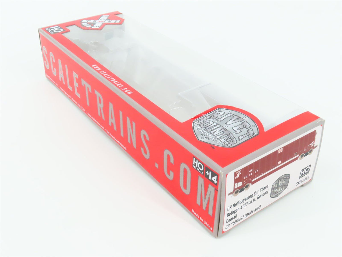 HO Scaletrains Rivet Counter SXT32462 CR Conrail Bethgon Gondola #507697