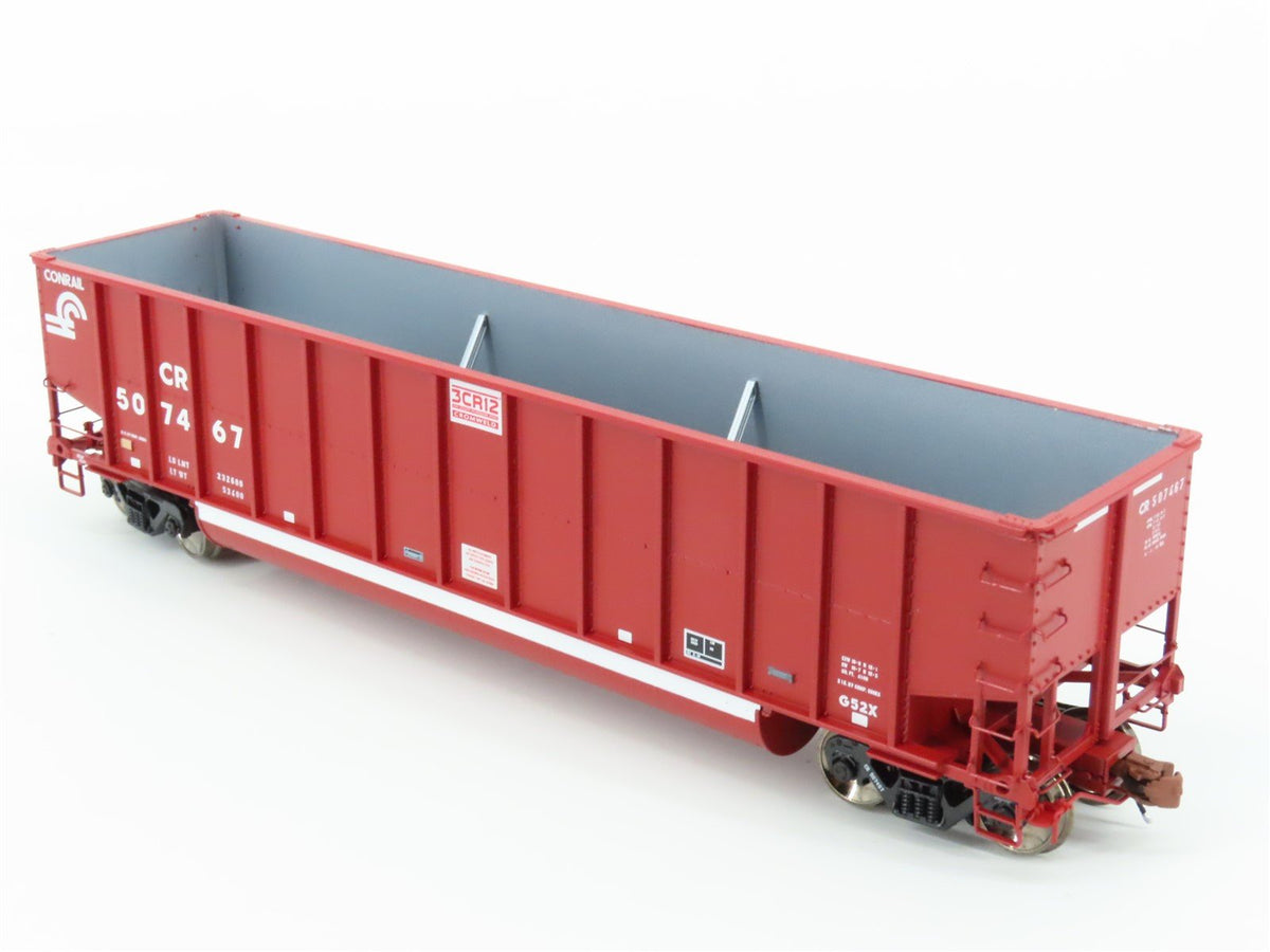 HO Scaletrains Rivet Counter SXT32467 CR Conrail Bethgon Gondola #507467