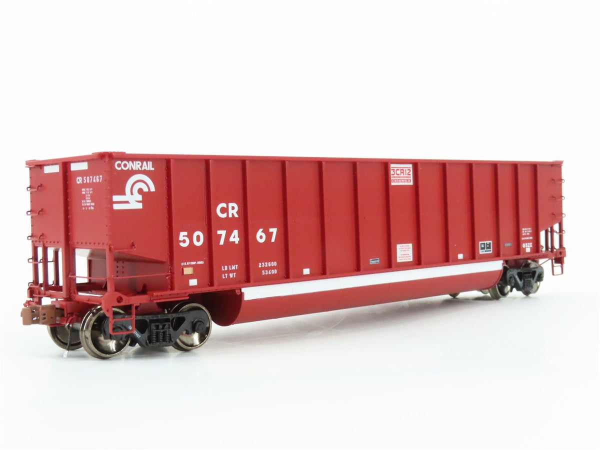 HO Scaletrains Rivet Counter SXT32467 CR Conrail Bethgon Gondola #507467