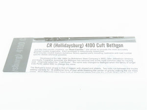 HO Scaletrains Rivet Counter SXT32467 CR Conrail Bethgon Gondola #507467