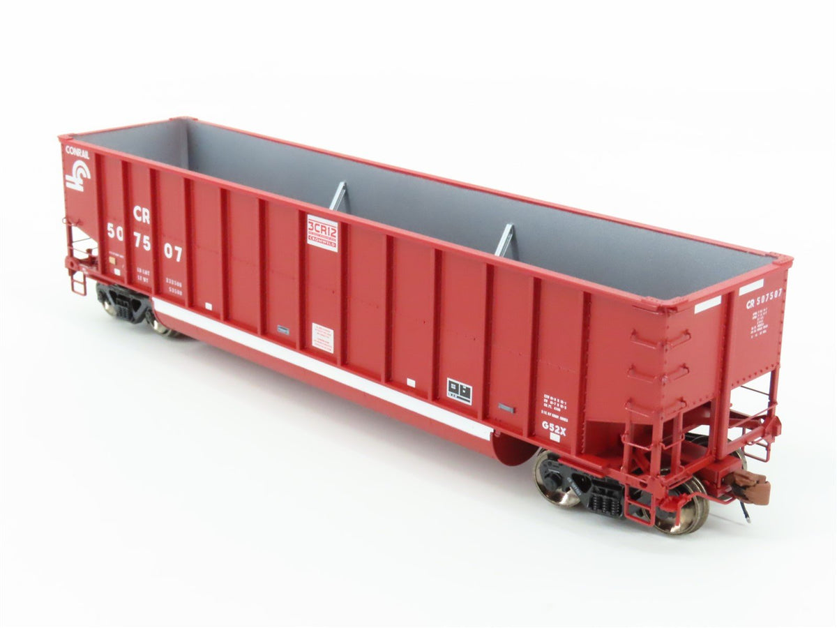 HO Scaletrains Rivet Counter SXT32459 CR Conrail Bethgon Gondola #507507