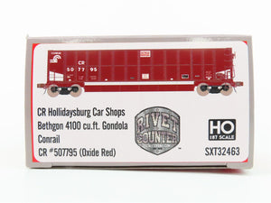 HO Scaletrains Rivet Counter SXT32463 CR Conrail Bethgon Gondola #507795