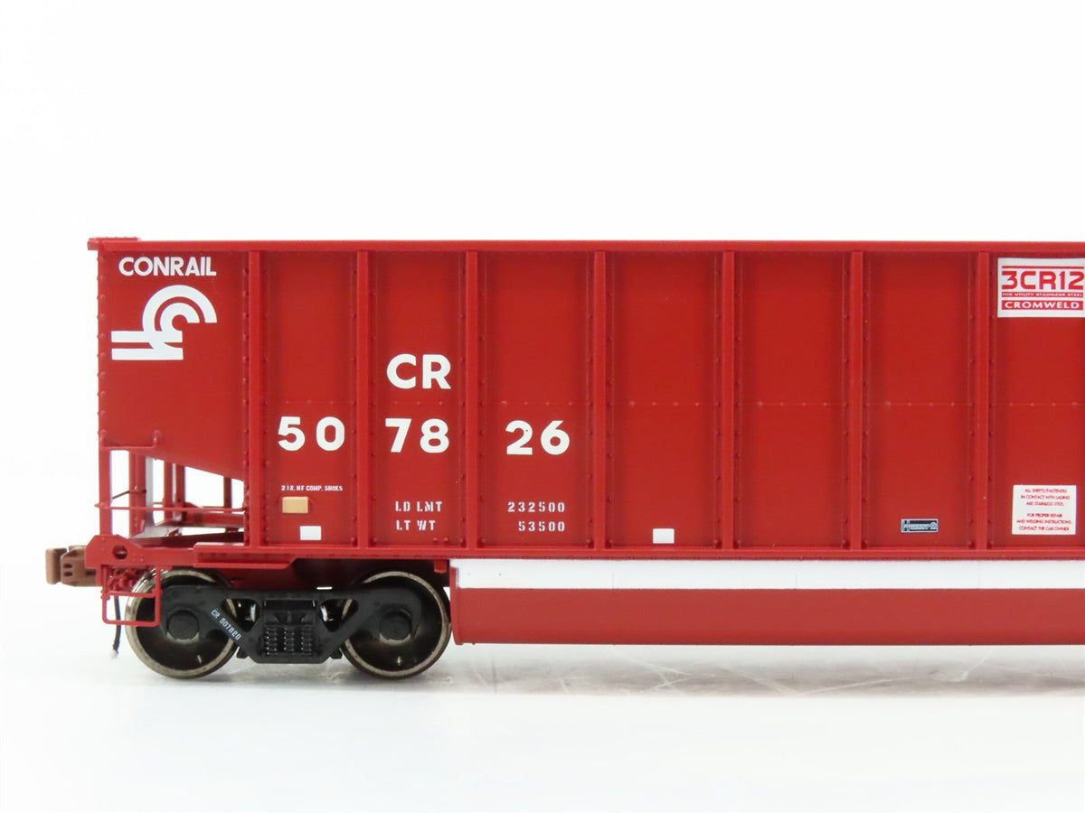 HO Scaletrains Rivet Counter SXT32465 CR Conrail Bethgon Gondola #507826
