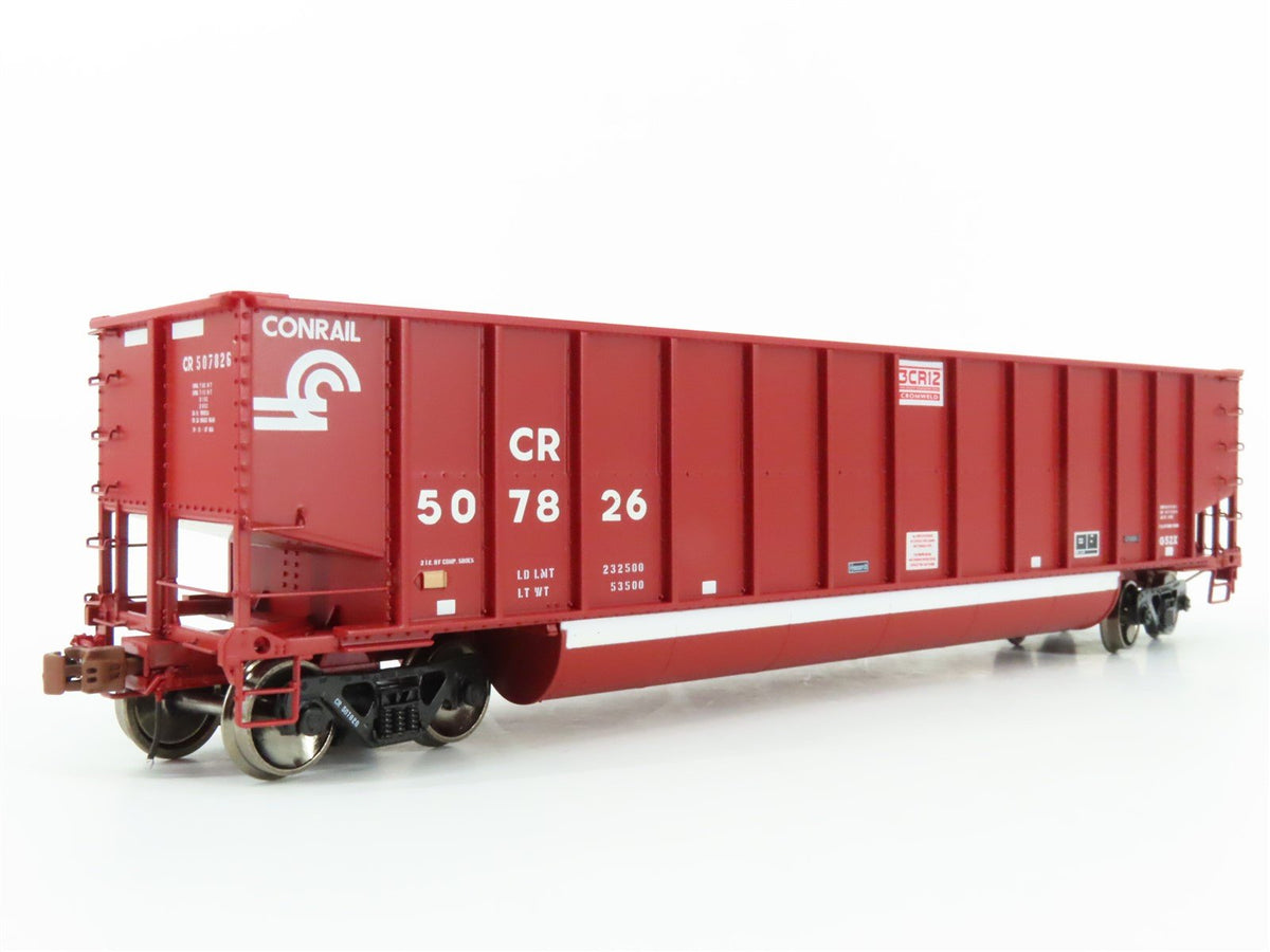 HO Scaletrains Rivet Counter SXT32465 CR Conrail Bethgon Gondola #507826