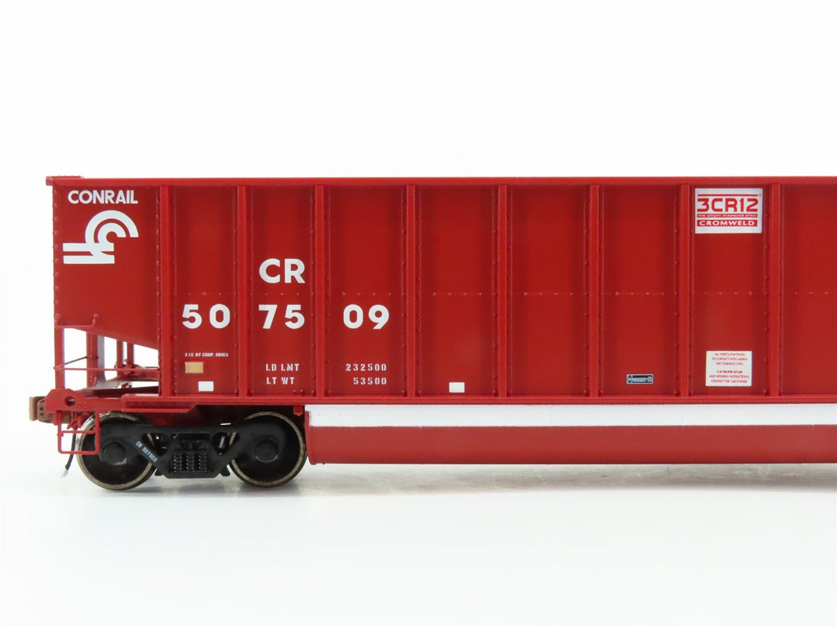 HO Scaletrains Rivet Counter SXT32460 CR Conrail Bethgon Gondola #507509
