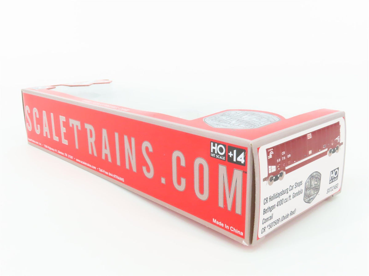 HO Scaletrains Rivet Counter SXT32460 CR Conrail Bethgon Gondola #507509